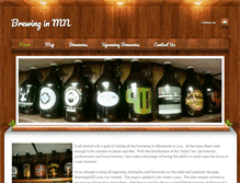 Tablet Screenshot of brewinginmn.com